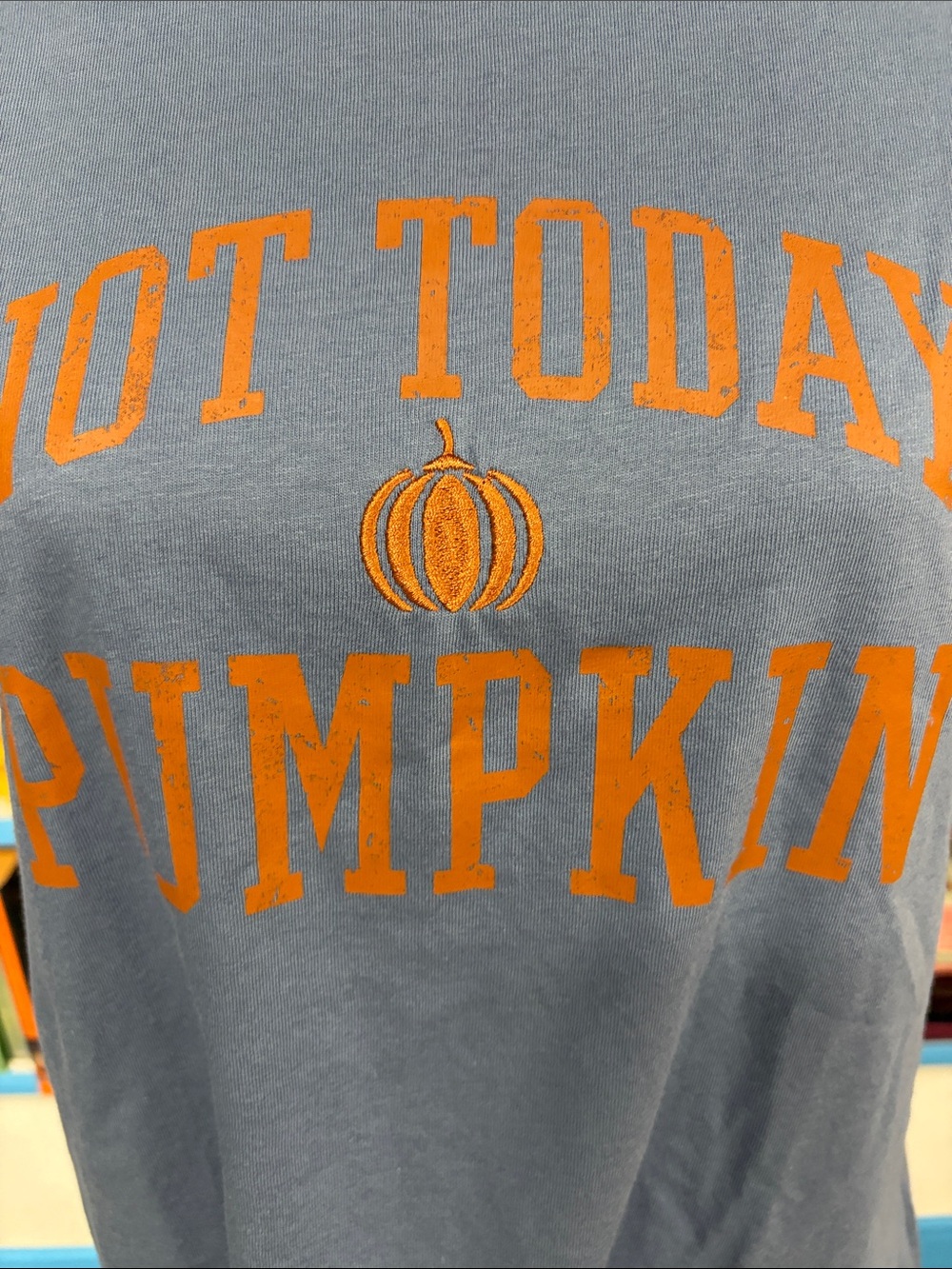 Maurice’s Fall Pumpkin T shirt NWT size medium - Picture 4 of 6